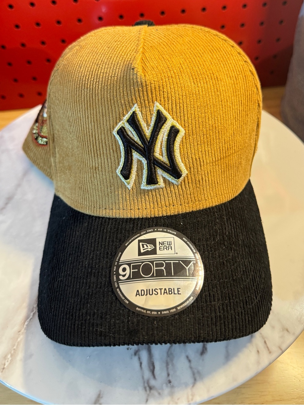 New Era 9FORTY New York Yankees Corduroy Hat